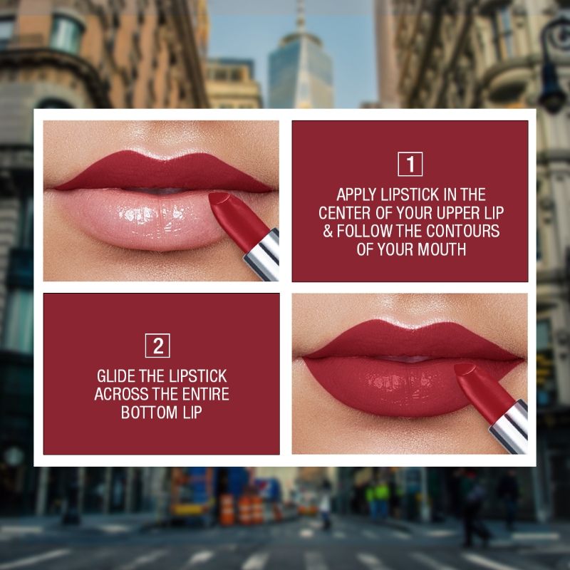 Maybelline New York Color Sensational Creamy Matte Lipstick - 612 Cherry Chic