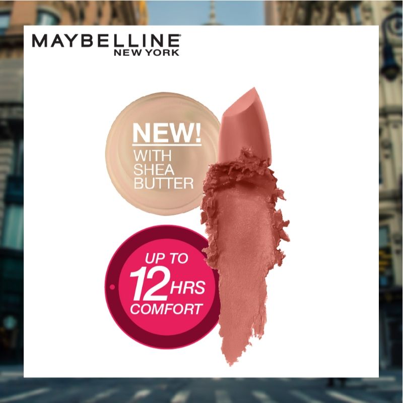 Maybelline New York Color Sensational Creamy Matte Lipstick - 656 Clay Crush