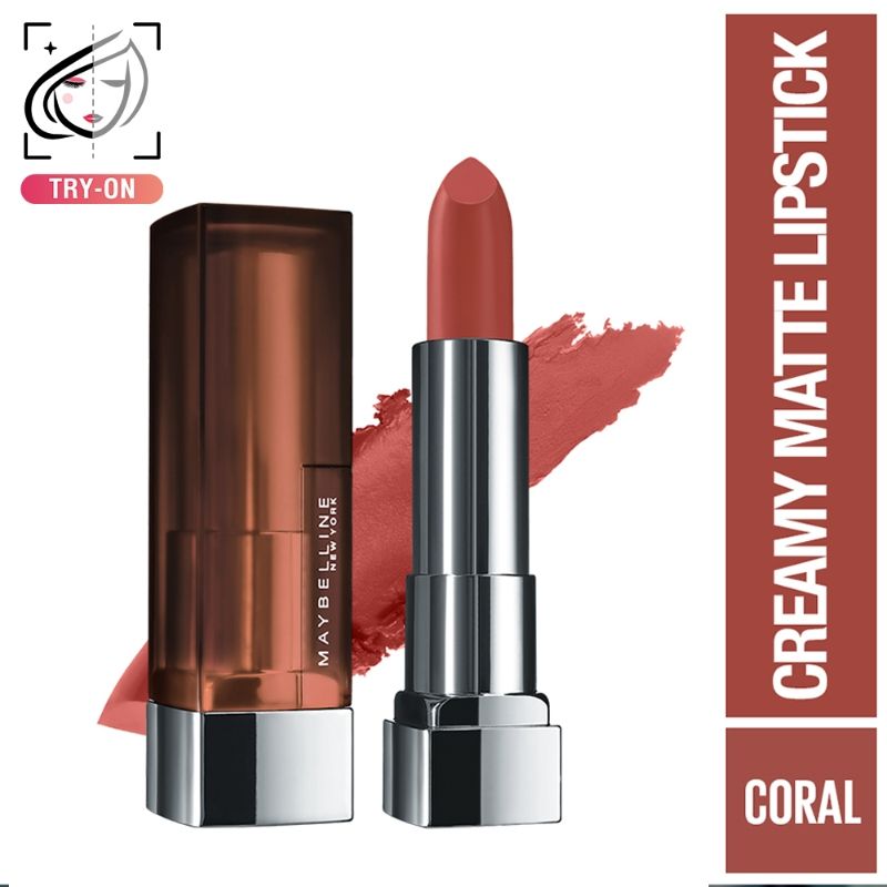Maybelline New York Color Sensational Creamy Matte Lipstick - 672 Daring Blushed