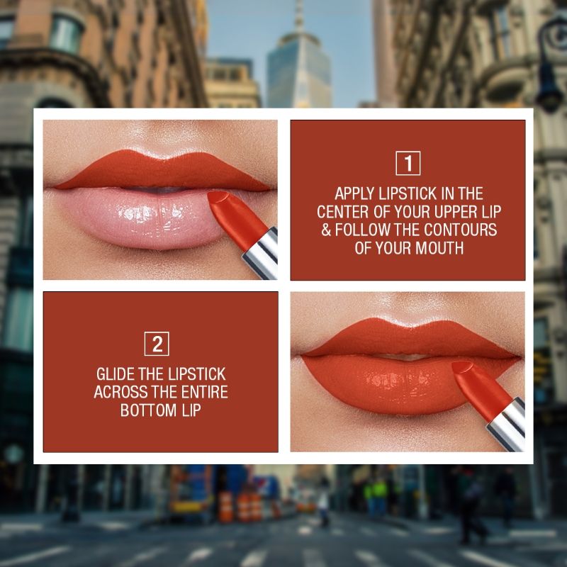 Maybelline New York Color Sensational Creamy Matte Lipstick - 674 Madison Red