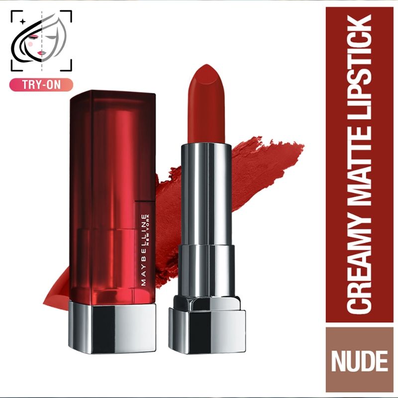 Maybelline New York Color Sensational Creamy Matte Lipstick - 677 Noho Amberm