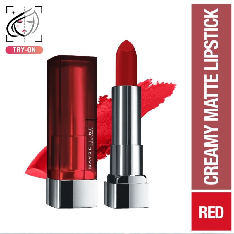 Maybelline New York Color Sensational Creamy Matte Lipstick - 690 Siren in Scarlet