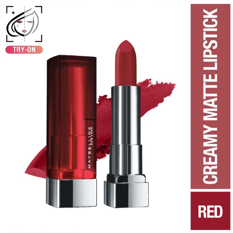 Maybelline New York Color Sensational Creamy Matte Lipstick - 691 Rich Ruby