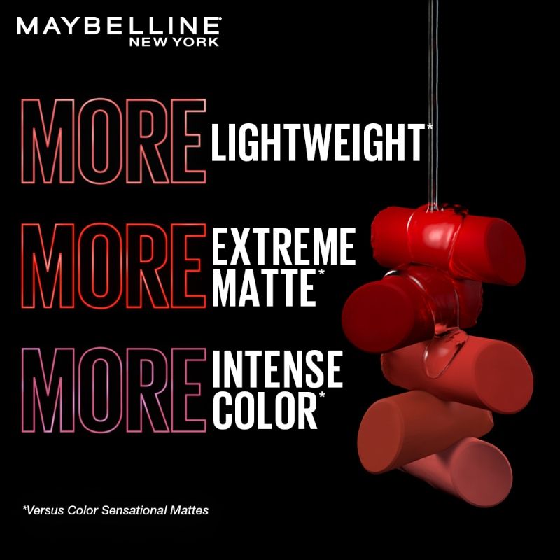 Maybelline New York Color Sensational Ultimattes Lipstick - More Buff