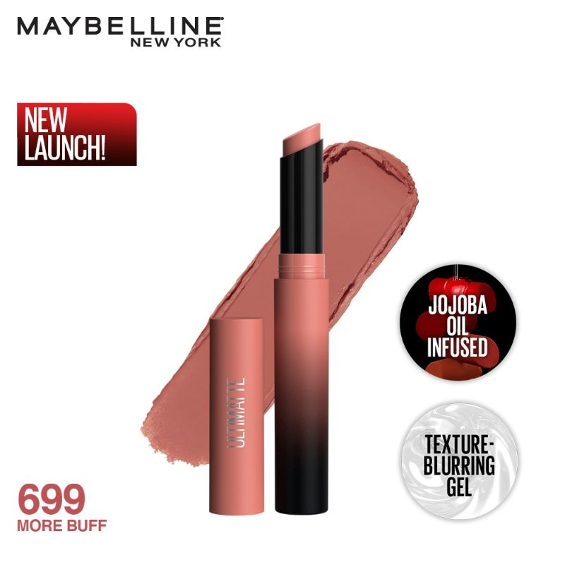 Maybelline New York Color Sensational Ultimattes Lipstick - More Buff