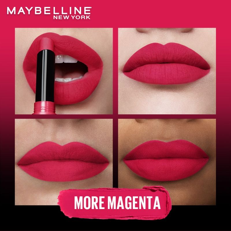 Maybelline New York Color Sensational Ultimattes Lipstick - More Magenta