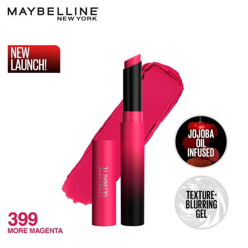 Maybelline New York Color Sensational Ultimattes Lipstick - More Magenta