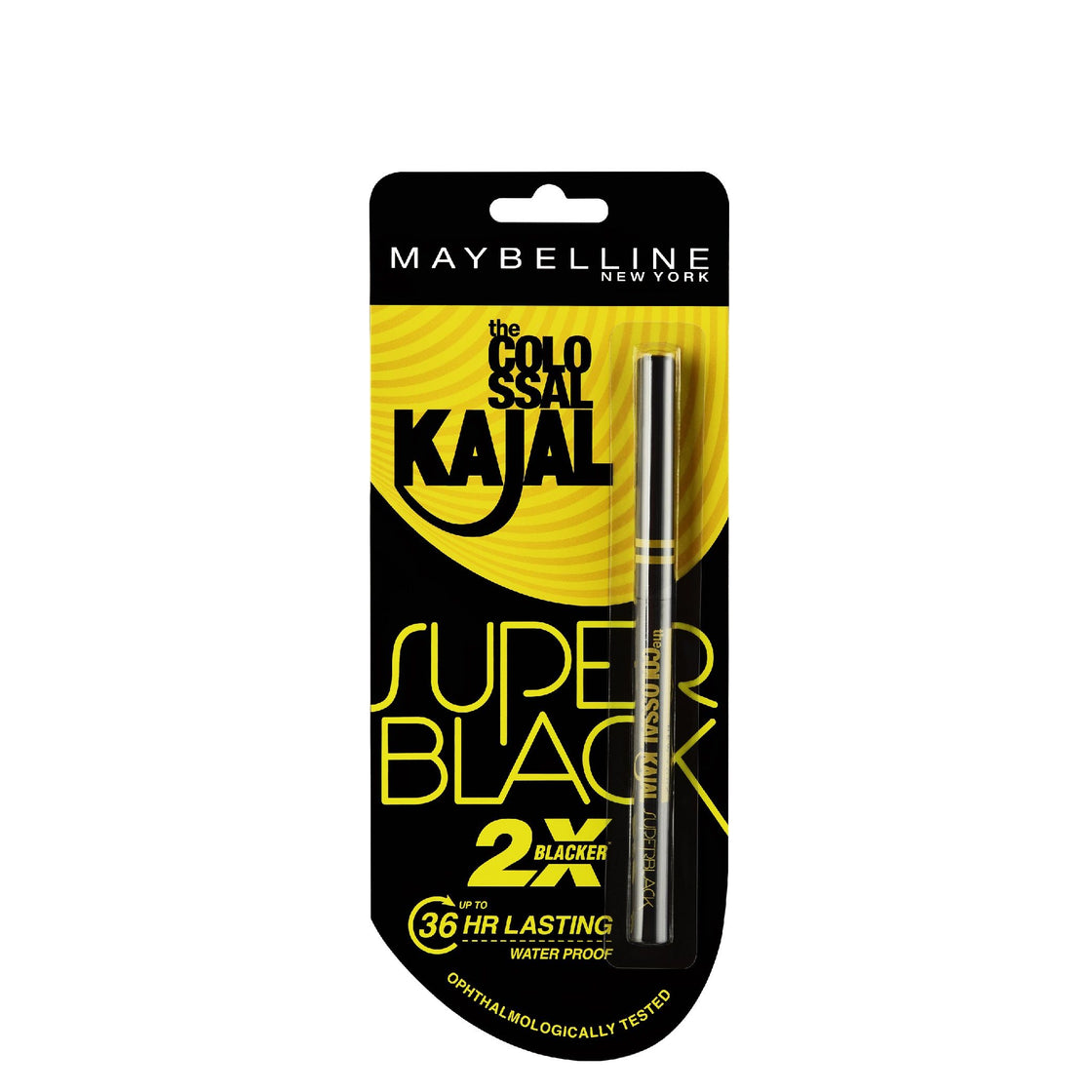 Maybelline New York Colossal Kajal Super Black - Pack Of 2