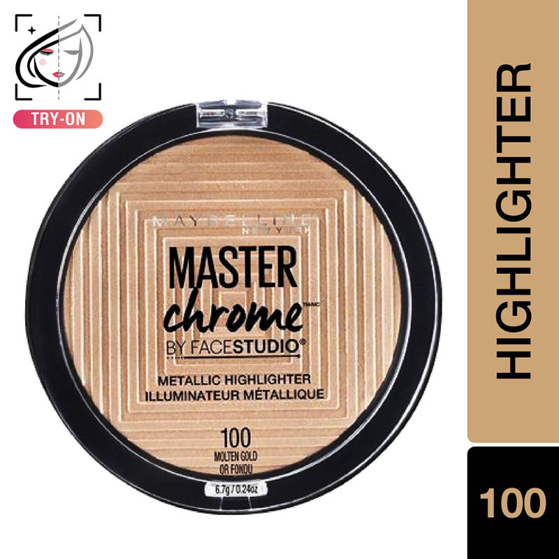 Maybelline New York Face Studio Master Chrome Metallic Highlighter - Molten Gold