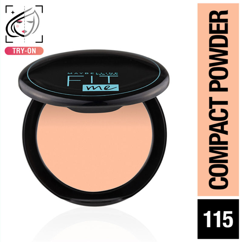 Maybelline New York Fit Me 12hr Oil Control Compact - 115 Ivory