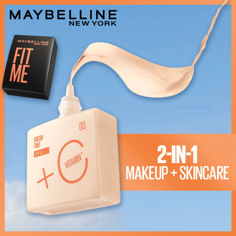 Maybelline New York Fit Me Fresh Tint With SPF 50 & Vitamin C - Shade 01