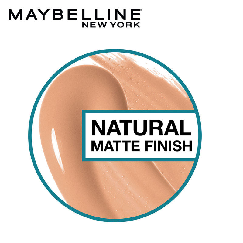 Maybelline New York Fit Me Matte+Poreless Liquid Foundation 16H Oil Control - 125 Nude Beige