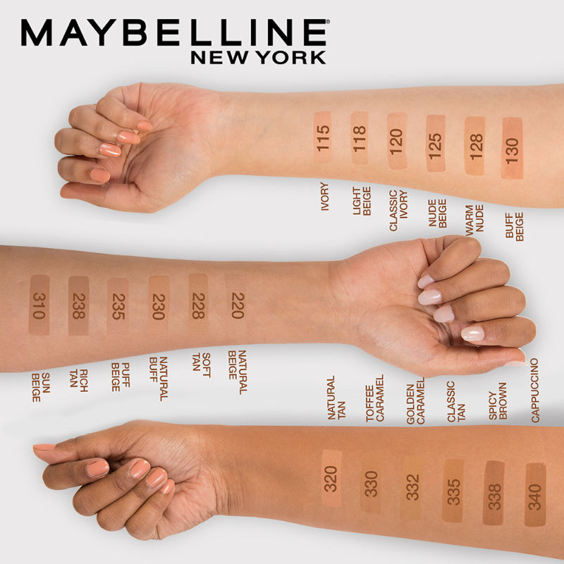 Maybelline New York Fit Me Matte+Poreless Liquid Foundation 16H Oil Control - 230 Natural Buff