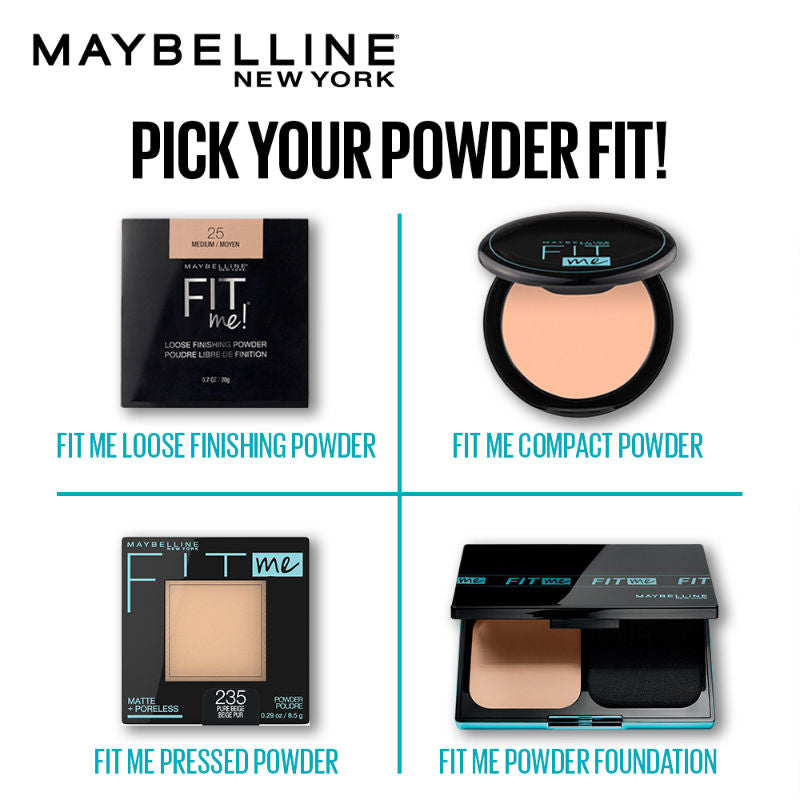 Maybelline New York Fit Me Matte + Poreless Powder - 120 Classic Ivory