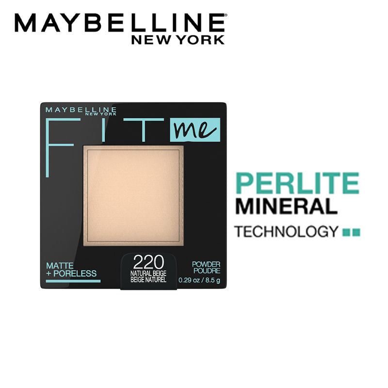 Maybelline New York Fit Me Matte + Poreless Powder - 220 Natural Beige