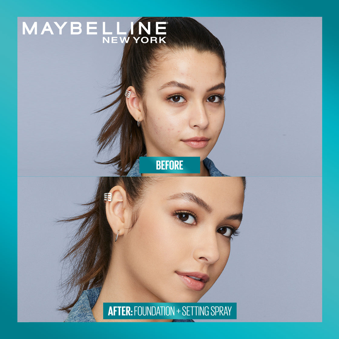 Maybelline New York Fit Me Matte + Poreless Setting Spray Transfer-proof 24HR Oil-control Formula