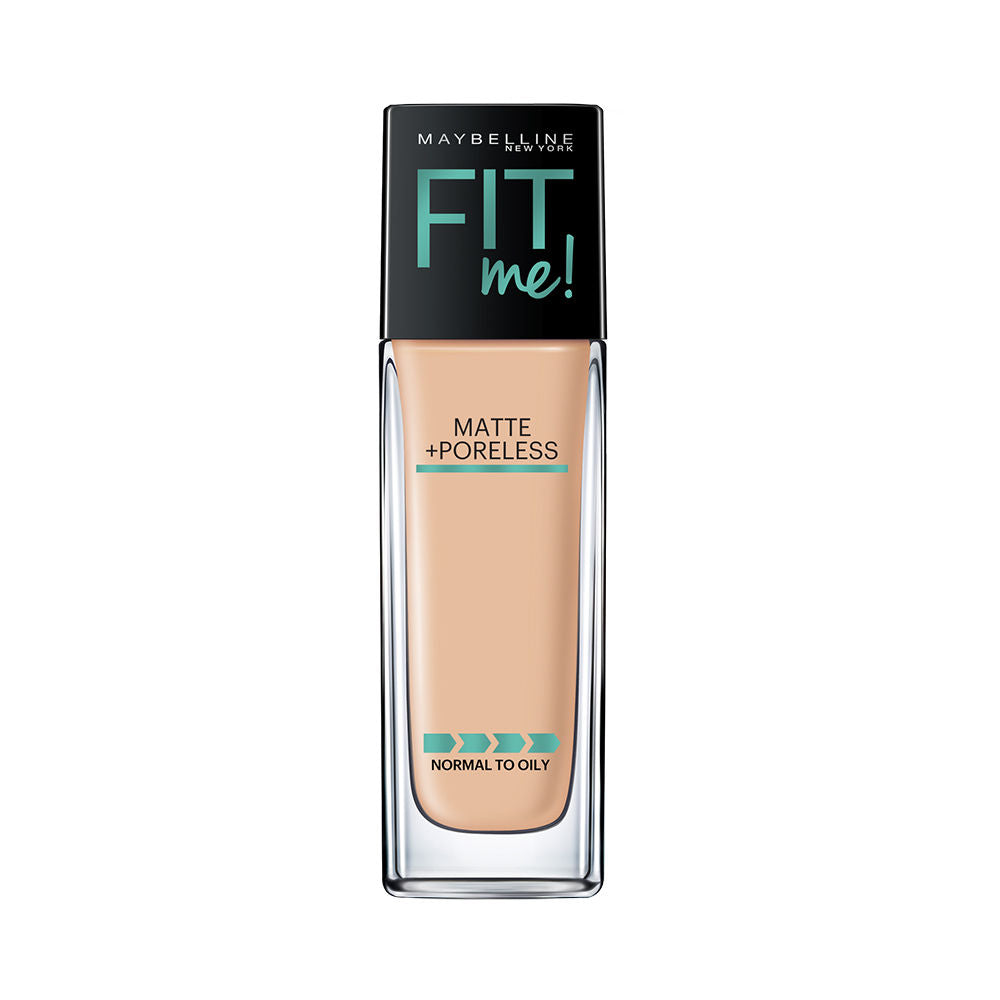 Maybelline New York Fit Me Regime Kit- Fit Me Matte & Poreless Primer + Fit Me Foundation - 128 Warm Nude