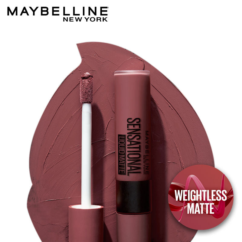 Maybelline New York Sensational Liquid Matte Lipstick - Get Undressed