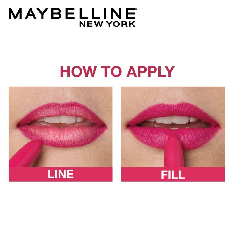 Maybelline New York Super Stay Crayon Lipstick - 15 Lead the Way