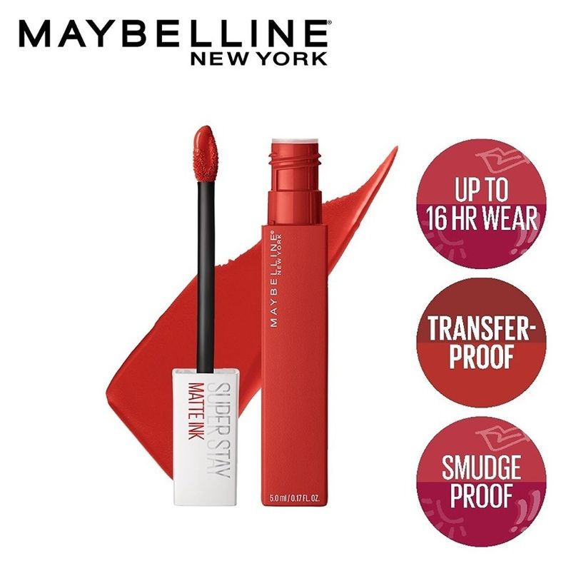 Maybelline New York Super Stay Matte Ink Liquid Lipstick - 118 Dancer