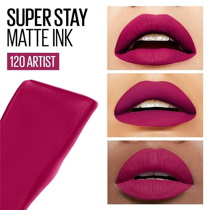 Maybelline New York Super Stay Matte Ink Liquid Lipstick - 120 Artist