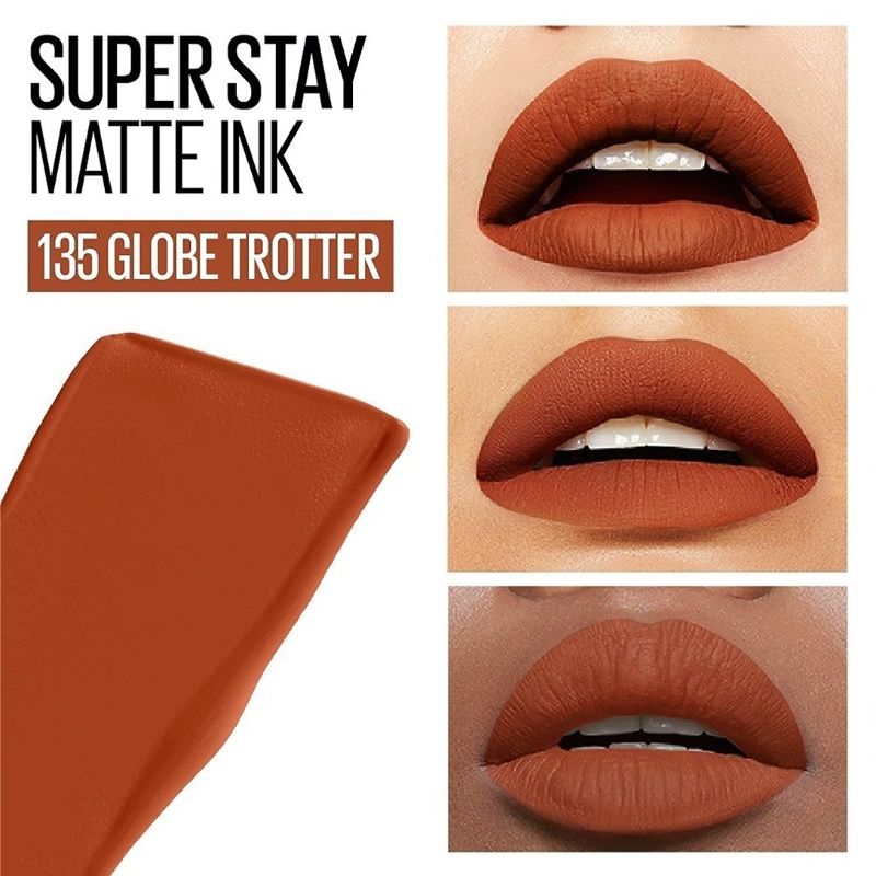 Maybelline New York Super Stay Matte Ink Liquid Lipstick - 135 Globe Trotter