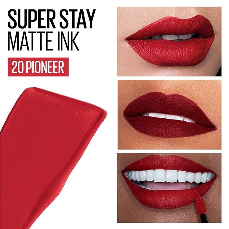 Maybelline New York Super Stay Matte Ink Liquid Lipstick - 20 Pioneer