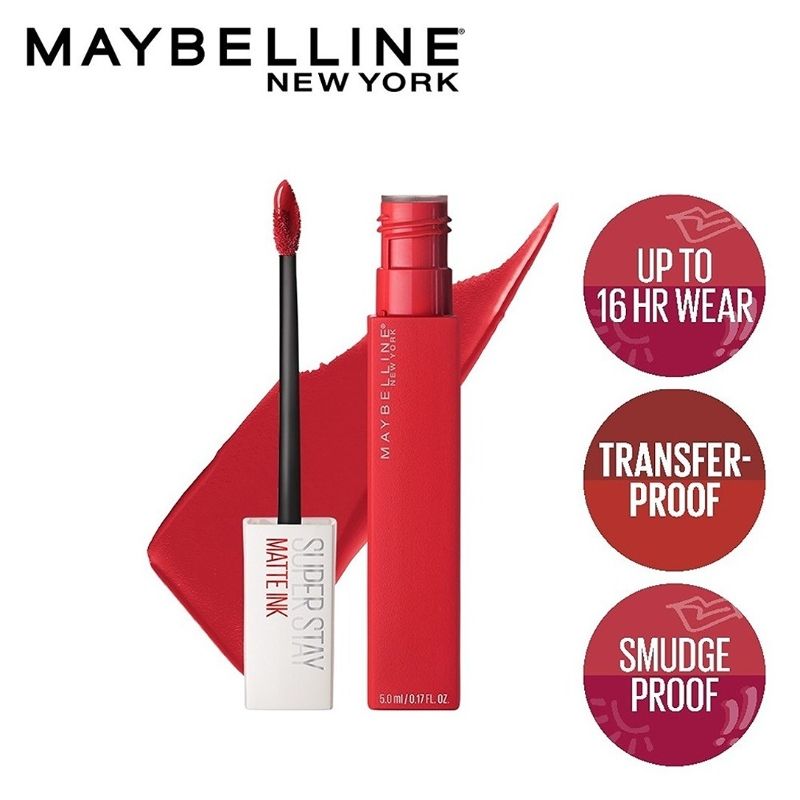 Maybelline New York Super Stay Matte Ink Liquid Lipstick - 20 Pioneer