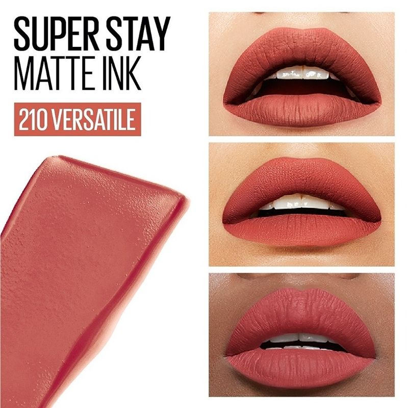 Maybelline New York Super Stay Matte Ink Liquid Lipstick - 210 Versatile