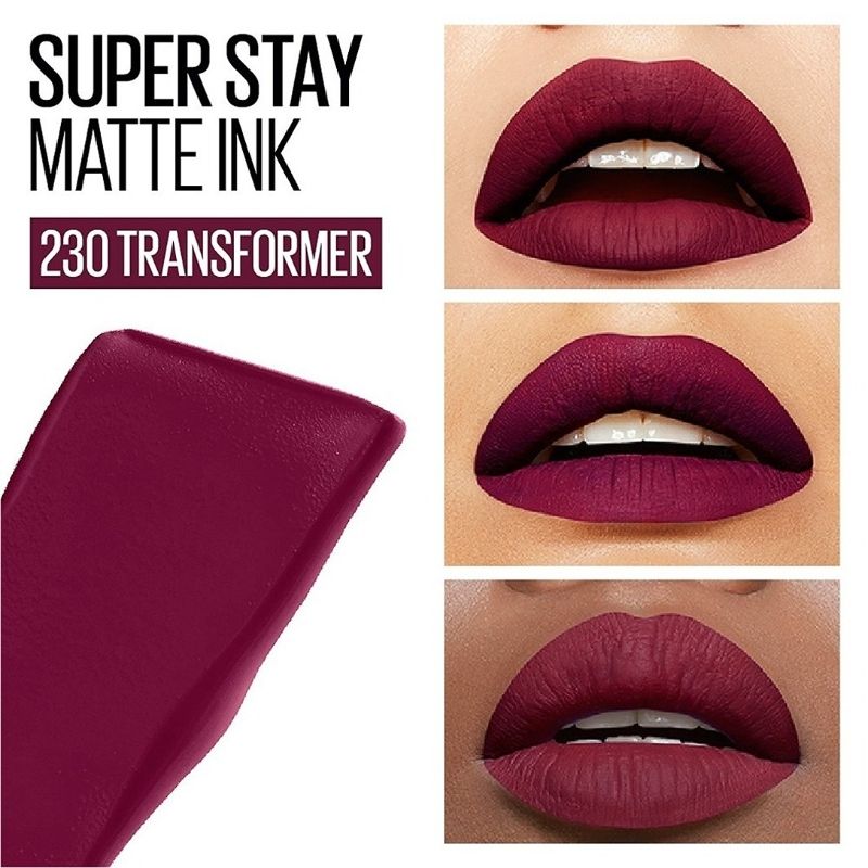 Maybelline New York Super Stay Matte Ink Liquid Lipstick - 230 Transformer