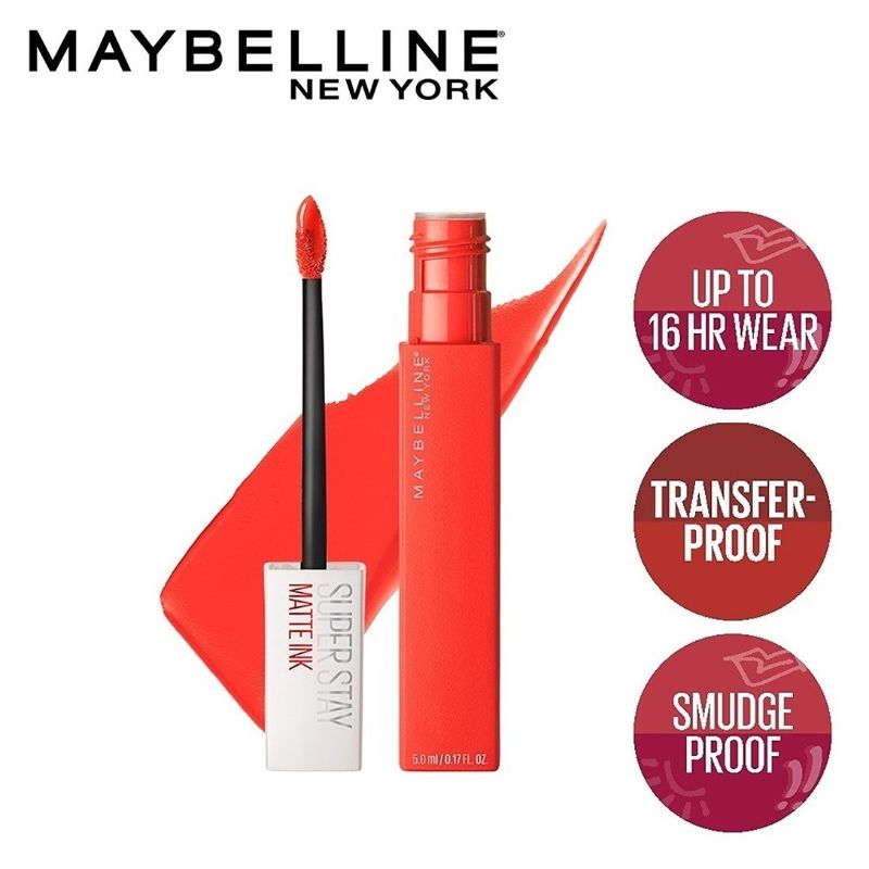 Maybelline New York Super Stay Matte Ink Liquid Lipstick - 25 Heroine