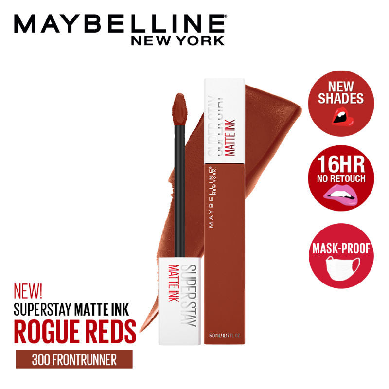 Maybelline New York Super Stay Matte Ink Liquid Lipstick - 300 Front Runner