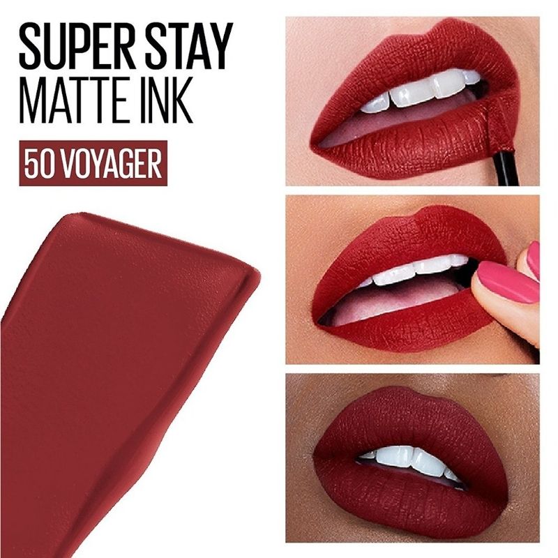 Maybelline New York Super Stay Matte Ink Liquid Lipstick - 50 Voyager