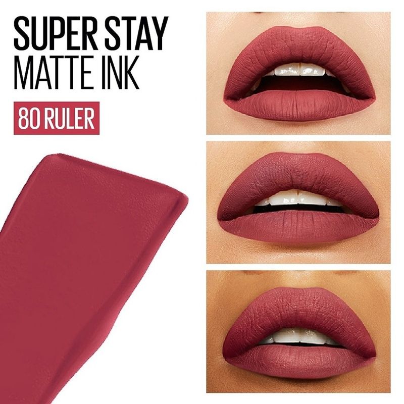 Maybelline New York Super Stay Matte Ink Liquid Lipstick - 80 Ruler