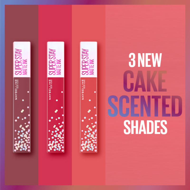 Maybelline New York Super Stay Matte Ink Liquid Lipstick Birthday Collection - 390 Life of the Party