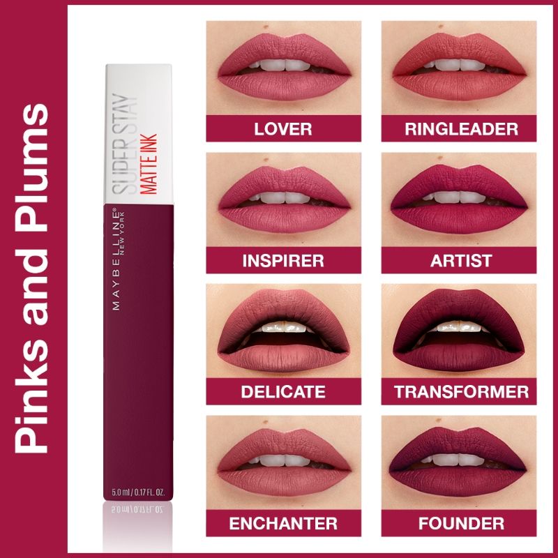 Maybelline New York Super Stay Matte Ink Liquid Lipstick - Enchanter