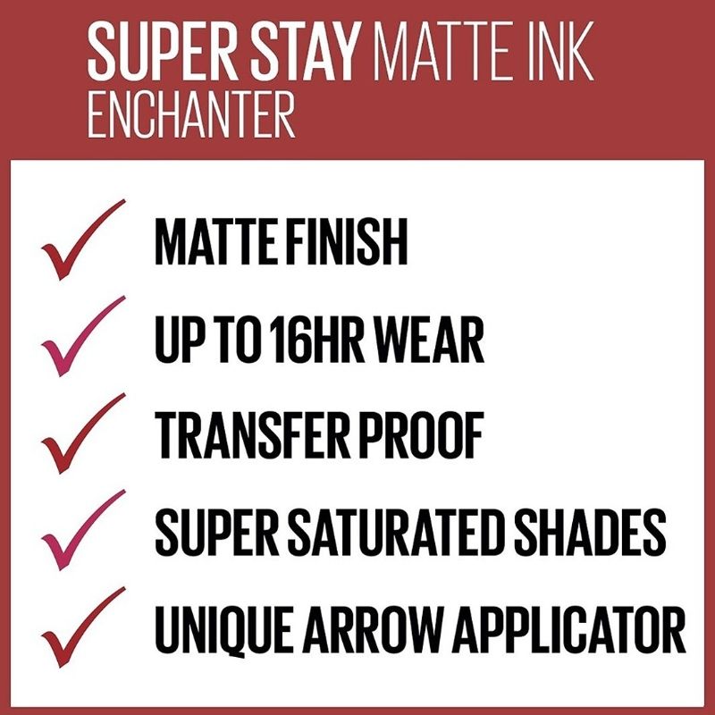 Maybelline New York Super Stay Matte Ink Liquid Lipstick - Enchanter