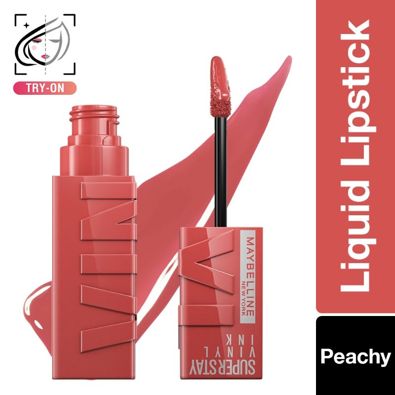 Maybelline New York Superstay Vinyl Ink Liquid Lipstick - Peachy