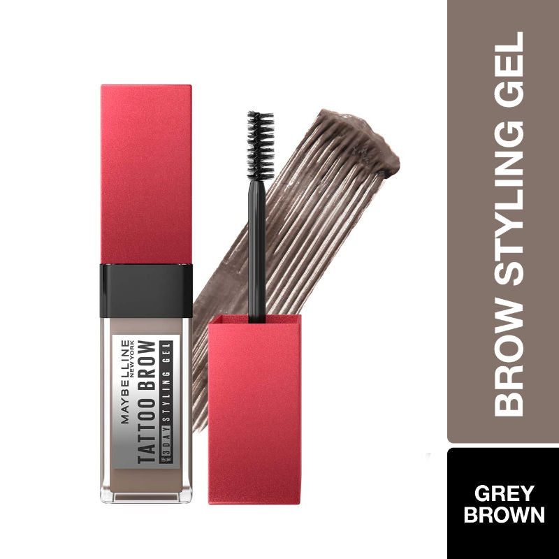 Maybelline New York Tattoo Brow 3 Day Styling Brow Gel - Grey Brown