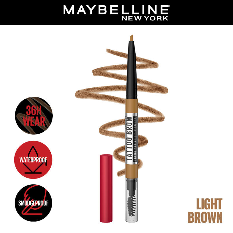 Maybelline New York Tattoo Brow 36h Brow Pencil - Light Brown