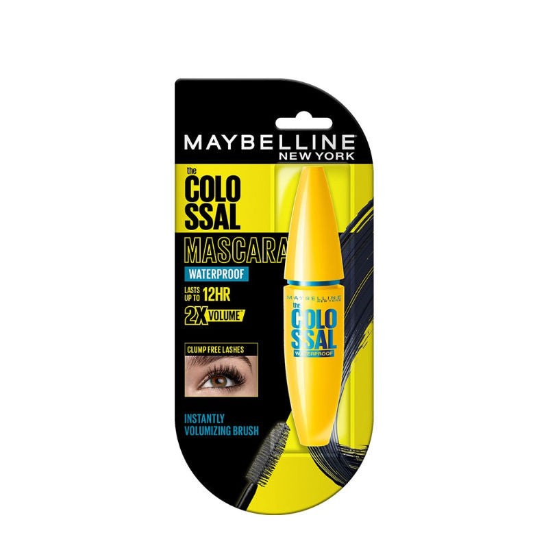 Maybelline New York The Colossal Mascara Waterproof - 001 Waterproof Black