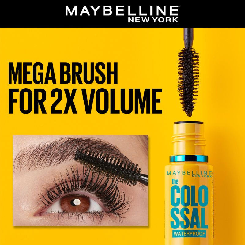 Maybelline New York The Colossal Mascara Waterproof - 001 Waterproof Black