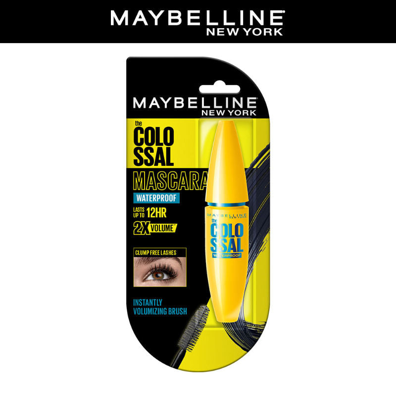 Maybelline New York The Colossal Mascara Waterproof - 001 Waterproof Black