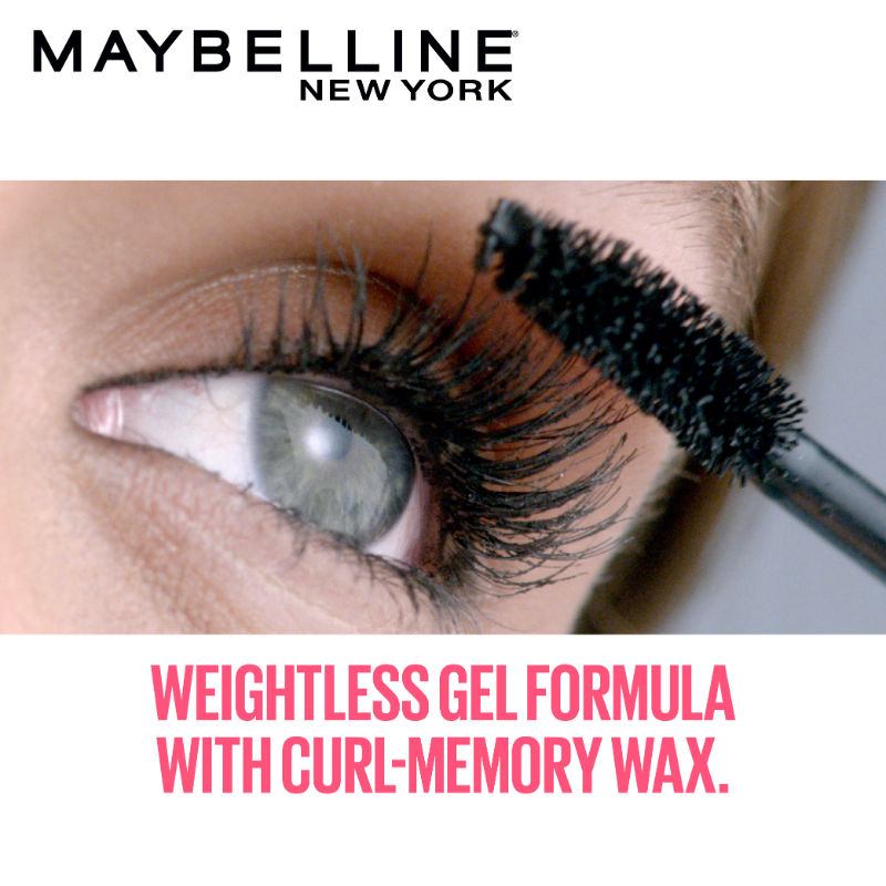 Maybelline New York Volum Express Hyper Curl Mascara - Washable Very Black