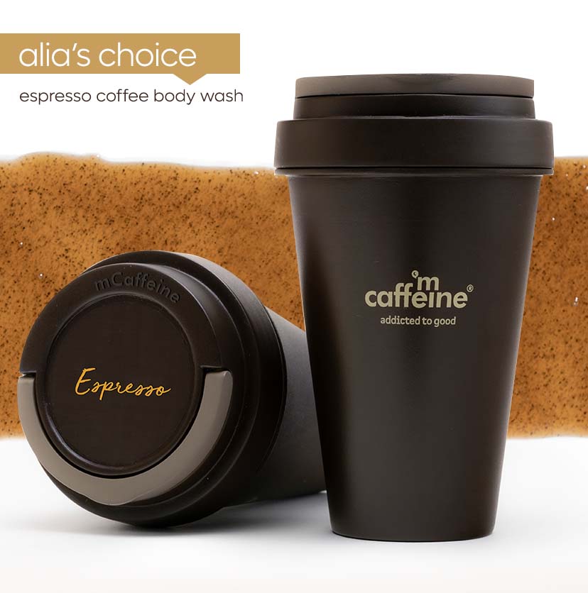 Mcaffeine Espresso Coffee Body Wash + Scrub With Natural Aha 300 Ml