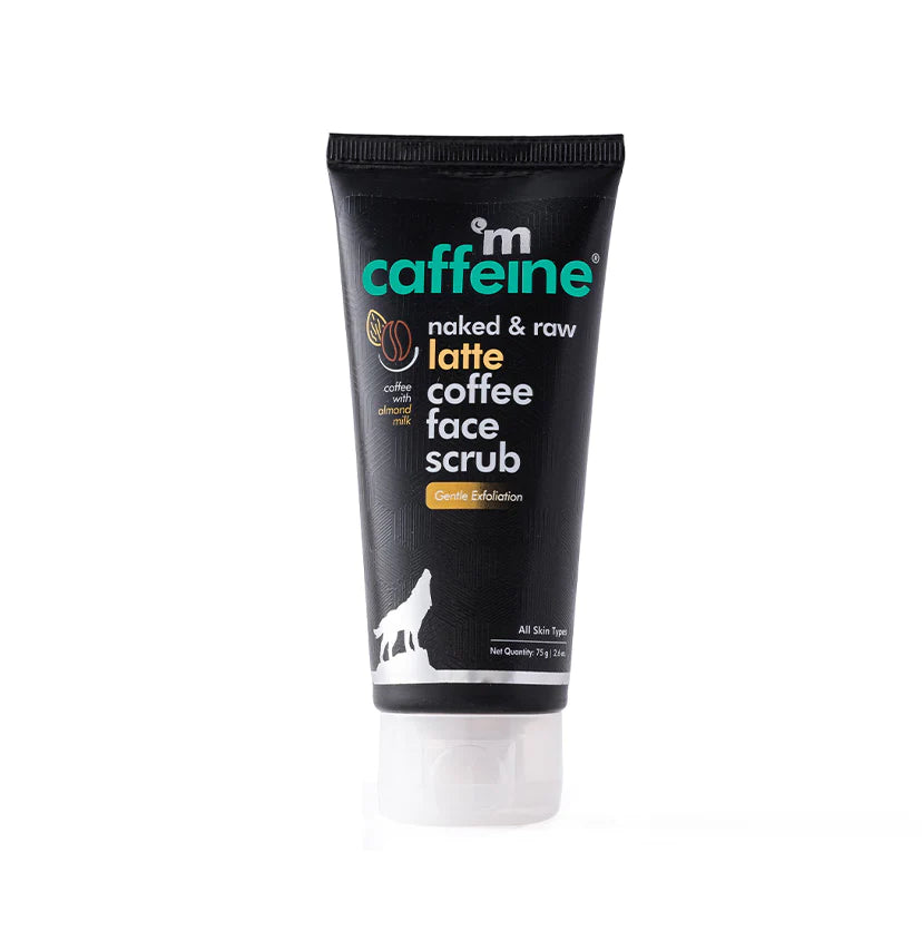 Mcaffeine Gentle Exfoliating Latte Coffee Face Scrub With Shea Butter For Moisturizing Dull-Dry Skin
