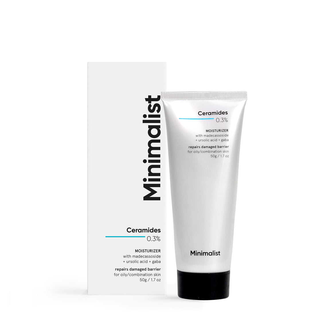 Minimalist 0.3Percentage Ceramide Barrier Repair Moisturizing Cream For Oily Skin (50G)