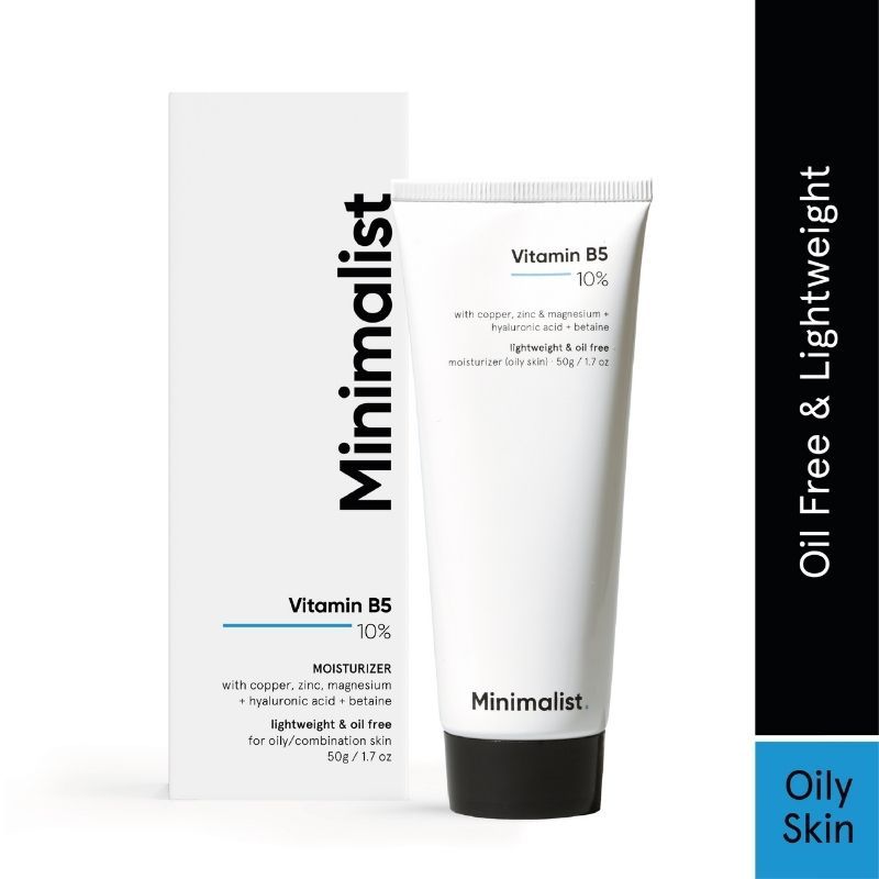 Minimalist 10Percentage Vitamin B5, Oil-Free Moisturizer With Zinc, Copper, Magnesium & Ha For Oily Skin (50 G)-7