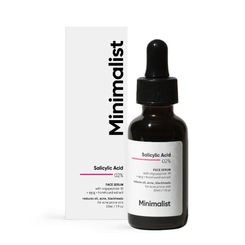 Minimalist 2Percentage Salicylic Acid Face Serum For Blackheads & Whiteheads (30Ml)-2