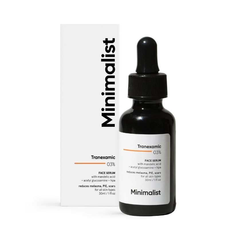 Minimalist 3Percentage Tranexamic Acid Serum For Melasma, Acne Scars, Hyperpigmentation Or Erythema (Pih/Pie) (30Ml)